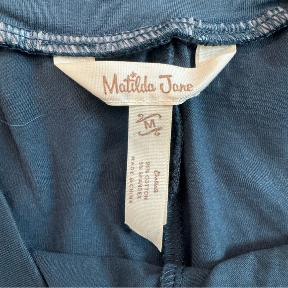 Matilida Jane Just Imagine Sofia Big Ruffle Navy Pants Womens Sz. M - Picture 7 of 9